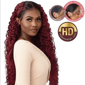 Transparent Lace Front Synthetic wig